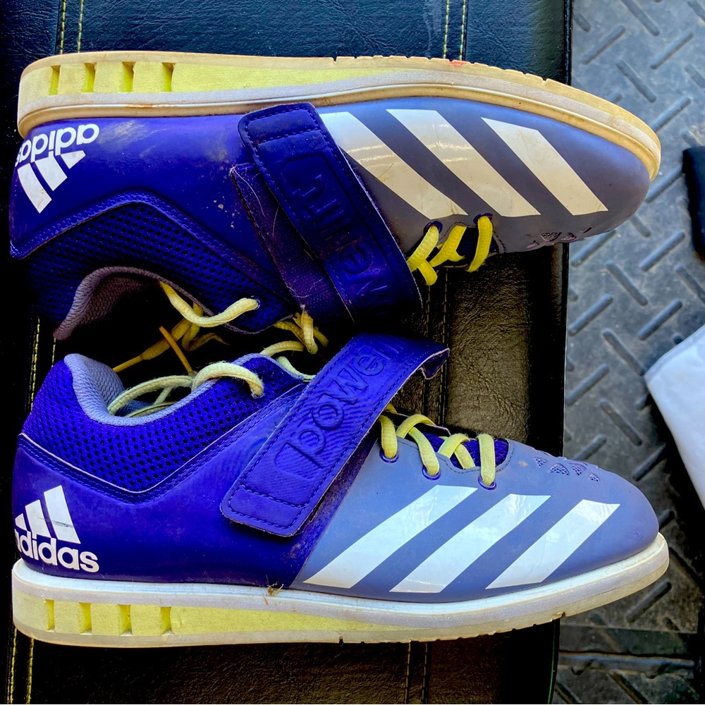 Adidas Powerlift weight lifting shoes